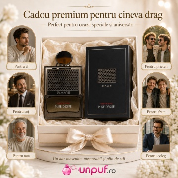 Parfum Arăbesc Lattafa Pure Desire Intense Man 100 ml, Apă de Parfum Bărbat, Aromă Intensă cu Citrice, Piersică, Șofran, Ghimbir, Oud, Santal și Mosc - Img 10