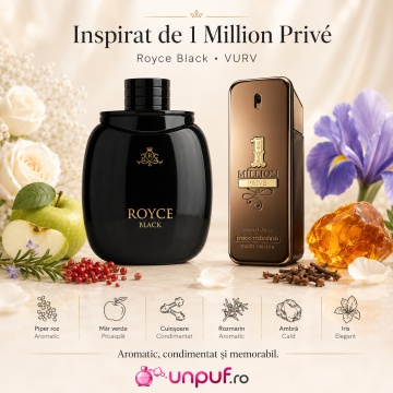 Parfum Arăbesc Lattafa Royce Black 100 ml, Apă de Parfum Bărbat, Aromă Orientală Aromatică cu Note Fructate, Piper, Portocală, Scorțișoară, Ambră și Tonka - Img 9