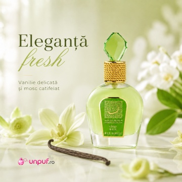 Parfum Arăbesc Lattafa Thameen Wild Vanille EDP 100 ml Unisex, Aromă Mosc Vanilat cu Note Verzi, Lămâie, Ambră, Vanilie și Mosc Alb - Img 5