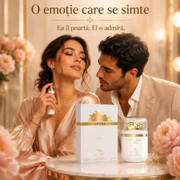 Parfum Arăbesc Le Chameau Opera Dawn EDP 100 ml Damă, Inspirat Burberry Her Elixir, Aromă Fructată Florală cu Căpșuni, Zmeură, Mure, Vișine, Vanilie, Mosc, Ambră și Paciuli - Img 5