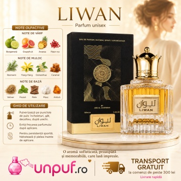 Parfum Arăbesc Liwan Ard Al Zaafaran 100 ml, Apă de Parfum Unisex Damă și Bărbat, Aromă Oriental Arăbească Inspirată de Imperial Valley - Img 9