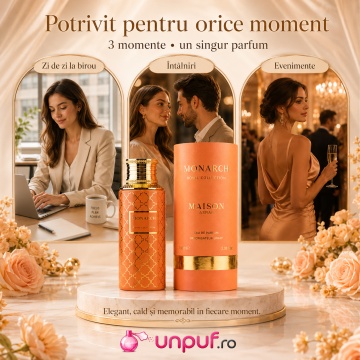 Parfum Arăbesc Maison Asrar Monarch 100 ml Royal Collection, eau de parfum, Unisex, Damă, Bărbat - Img 6