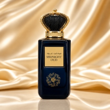 Parfum Arăbesc Midnight Oud Ard Al Zaafaran 100 ml, Apă de Parfum Bărbați, Inspirat Interlude For Men Amouage, Aromă Oriental Condimentată cu Bergamotă, Oregano, Pimento, Vanilie, Tămâie, Opoponax, Ambră, Labdanum, Oud, Pielărie, Santal și Paciuli - Img 2