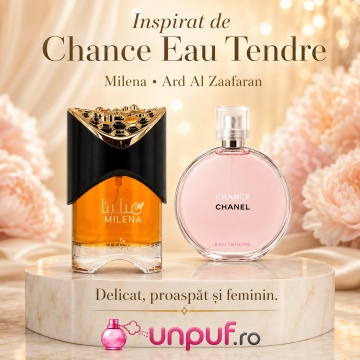Parfum Arăbesc Milena Ard Al Zaafaran 100 ml, Apă de Parfum Damă, Aromă Feminină Delicată Inspirată de Chance Eau Tendre - Img 3