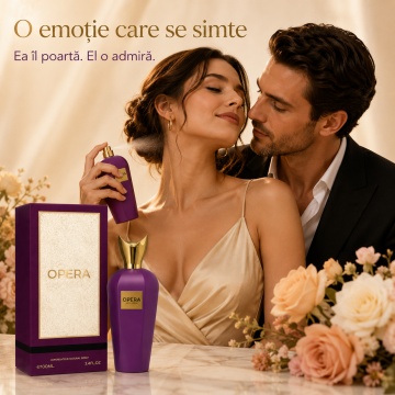 Parfum Arăbesc Milestone Opera EDP 100 ml Unisex, Inspirat Opera Xerjoff, Aromă Aromatic Orientală cu Citrice, Condimente, Note Proaspete, Flori Albe, Lavandă, Trandafir, Ambră, Piele, Mosc, Cedru și Tonuri Fumurii - Img 5