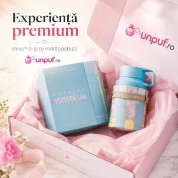 Parfum Arăbesc Odyssey Marshmallow Gourmand Edition Armaf 100 ml, Apă de Parfum Unisex, Damă, Bărbat, Aromă Gurmandă cu Marshmallow, Inspirat Marshmallow Blush Kayali - Img 8