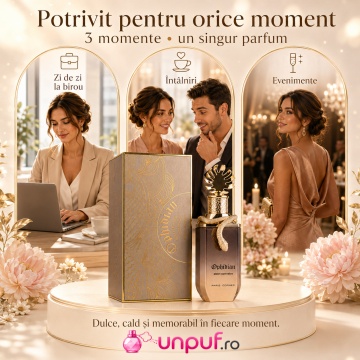 Parfum Arăbesc Ophidian Sweet Surrender Paris Corner 100 ml, Apă de Parfum Unisex, Damă și Bărbat, Aromă Oriental Floral Lemnoasă, Inspirat Tobacco Vanille - Img 6