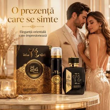 Parfum Arăbesc Oud 24 Hours Eau de Parfum 100 ml + Deodorant Spray 50 ml, Ard Al Zaafaran, Apă de Parfum , Unisex, Damă, Bărbat - Img 5