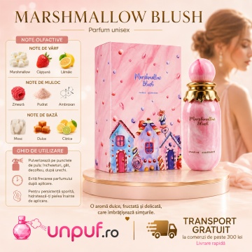 Parfum Arăbesc Paris Corner Marshmallow Blush 100 ml, Apă de Parfum Damă, Aromă Gurmand Dulce, Inspirat Yum Boujee Marshmallow - Img 9