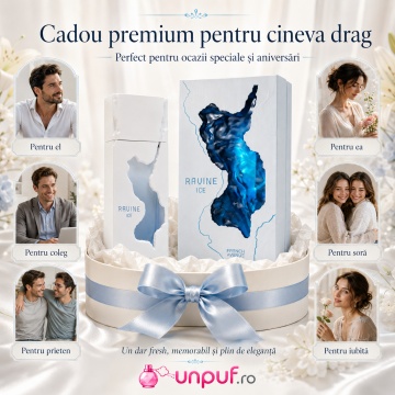 Parfum Arăbesc Ravine Ice French Avenue EDP 100 ml Unisex, Inspirat Pacific Rock Moss, Aromă Aromatic Acvatică Rece cu Grapefruit, Lămâie, Mentă, Geranium, Lavandă, Note Marine, Ambroxan, Cedru și Mosc - Img 7