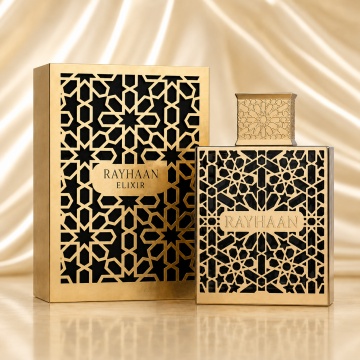 Parfum Arăbesc Rayhaan Elixir EDP 100 ml Unisex, damă și bărbat, Aromă Vanilată, Ambrată și Aromatică