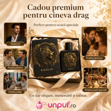 Parfum Arăbesc Rayhaan Lion pentru Bărbați 100 ml, Aromatic Vanilat Condimentat - Img 8