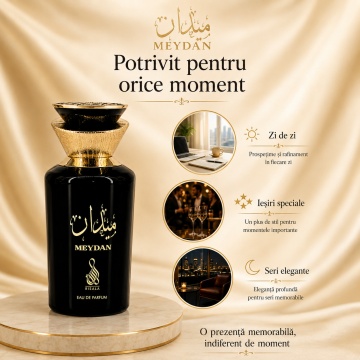 Parfum Arăbesc Risala Series Meydan 100 ml, Unisex, Damă, Bărbat, edp - Img 6