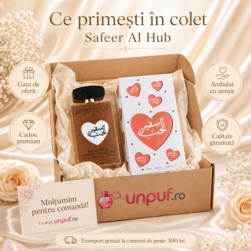 Parfum Arăbesc Safeer Al Hub Ard Al Zaafaran 100 ml, Apă de Parfum Bărbat, Aromă Oriental Florală, Citrice, Mosc și Vanilie, Inspirat Allure Homme Sport - Img 4