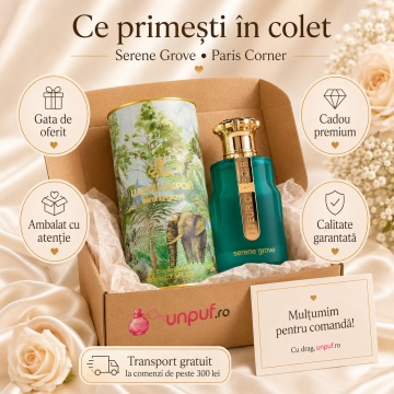 Parfum Arăbesc Serene Grove Lueur D’Espoir Emir 100 ml, Apă de Parfum Unisex, Damă și Bărbat, Aromă Verde Floral Lemnoasă, Inspirat Pacific Chill Louis Vuitton - Img 4