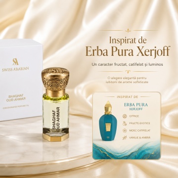 Parfum Arăbesc Shaghaf Oud Ahmar 12 ml, Swiss Arabian, Apă de Parfum , Unisex, Damă, Bărbat - Img 7