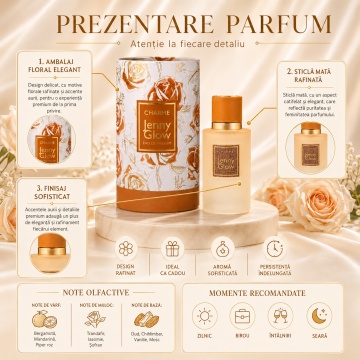 Parfum Arăbesc Sterling Charme Jenny Glow 80 ml, Unisex, Damă, Bărbat, edp - Img 3