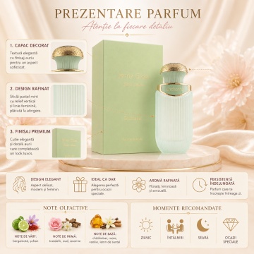 Parfum Arăbesc Sterling Enchante By Jenny Glow 100 ml, Unisex, Damă, Bărbat, edp - Img 3