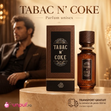 Parfum Arăbesc Tabac N’ Coke Fragrance World 100 ml, Apă de Parfum Bărbat, Aromă Gourmand Tutun Cola cu Cola, Condimente, Lămâie, Caramel, Nucșoară, Scorțișoară, Tutun, Ambră, Mosc și Vanilie - Img 10