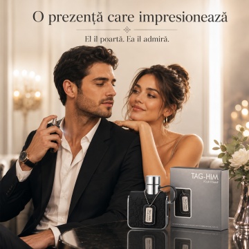 Parfum Arăbesc Tag For Him Armaf 100 ml, Apă de Parfum Bărbați, Aromă Aromatic Condimentată, Fresh Lemnoasă, Inspirat Bleu De Chanel - Img 5
