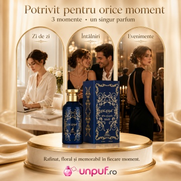 Parfum Arăbesc The Myth Maison Alhambra EDP 100 ml Unisex, Inspirat A Song For The Rose Gucci, Aromă Floral Lemnos Mosc cu Cimbru, Trandafir Bulgăresc, Șofran, Iasomie, Iris, Trandafir, Ambră, Mosc și Vanilie - Img 6