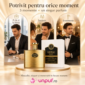 Parfum Arăbesc Tonic Malt Maison Alhambra EDP 100 ml Bărbat, Inspirat Le Male Elixir Jean Paul Gaultier, Aromă Oriental Fougere cu Cardamom, Lavandă, Mentă, Floare de Portocal, Rozmarin, Salvie, Tonka, Cacao și Rășină Benzoică - Img 6