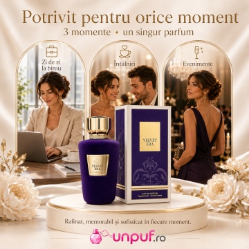Parfum Arăbesc Velvet Era Fragrance World 100 ml, Apă de Parfum Unisex, Damă și Bărbat, Aromă Floral Ambrată Catifelată, Inspirat Erba Pura Xerjoff - Img 6