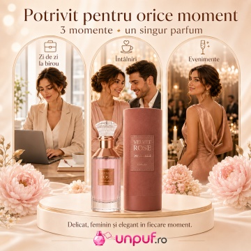 Parfum Arăbesc Velvet Rose Lattafa EDP 100 ml Damă, Inspirat Velvet Rose & Oud, Aromă Oriental Florală cu Trandafir, Paciuli, Labdanum, Note Pudrate, Absint, Ambră, Mosc și Note Lemnoase - Img 6