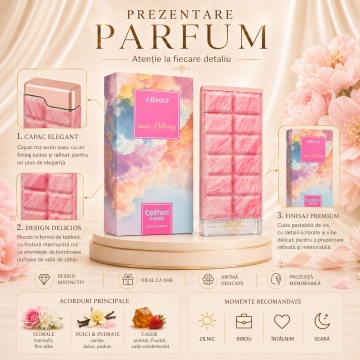Parfum Armaf Delicacy Cotton Candy 100 ml - Img 3