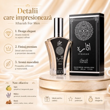 Parfum Attri Itharah For Man 50 ml - Img 3