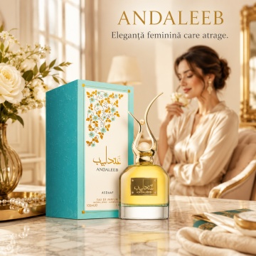 Parfum Damă Andaleeb Asdaaf, Eau de Parfum 100 ml, Floral Citric, Iasomie, Trandafir, Patchouli, Lemn de Santal și Vetiver - Img 8