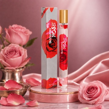 Parfum Damă Blooming Rose 35 ml V.V. Love, Apă de Toaletă, Inspirat de Lancôme Trésor Midnight Rose, Aromă Floral Fructată cu Zmeură, Trandafir, Coacăze, Piper Roz, Bujor, Iasomie, Vanilie, Mosc și Cedru de Virginia - Img 4