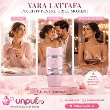 Parfum damă Lattafa Yara, Eau de Parfum 100 ml, aromă dulce florală, vanilie, fructe tropicale, orhidee, mosc, ambră și lemn de santal - Img 6