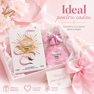 Parfum Damă V.V. Love Serenity Now Eau de Parfum 30 ml, Inspirat din Pink Victoria’s Secret, Aromă Floral Verde și Fresh - Img 5