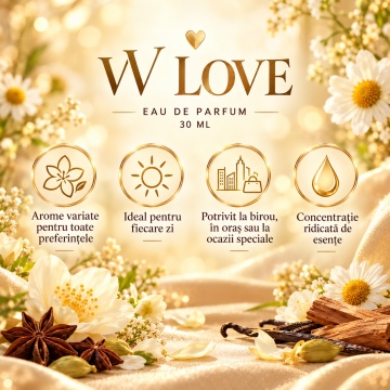 Parfum Dama VV Love Blonde Joy, Eau de Parfum EDP, 30 ml, Persistent, Floral-Condimentat, cu Vanilie si Lemn de Santal, pentru Zi si Seara - Img 5