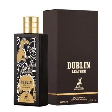 Parfum Dublin Leather Maison Alhambra 80 ml, Apa De Parfum, Unisex - Img 6