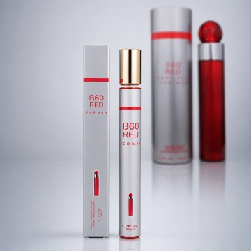 Parfum I360 Red For Man 35 ml, Apă de Parfum Bărbat, Aromă Citrica Proaspăt Condimentată și Lemnoasă, Format Compact, Note de Lămâie Verde, Bergamotă, Scorțișoară, Portocală, Mandarină, Lavandă, Mosc, Vetiver și Lemn de Santal