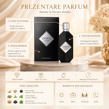 Parfum Khadlaj Onyx Silver 100 ml - Img 3