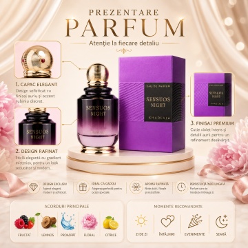 Parfum Khadlaj Sensuos Night Khadlaj 100 ml - Img 3