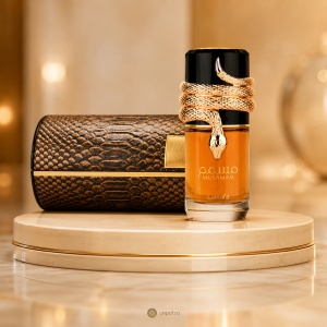 Parfum Lattafa Musamam 100 ml, Apă de Parfum Unisex, Aromă Florală Lemnoasă și Rășinoasă, Note de Lemn Akigala, Rășini, Tămâie Somalia, Mandarină, Lavandă, Șofran, Cedru și Piele