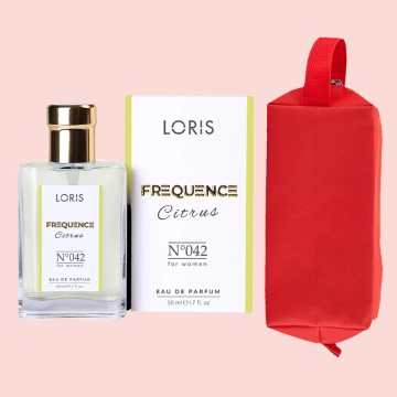 Parfum Loris Frequence de Dama K-042 Citrice, 50 ml si Gentuta Parfumuri