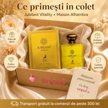 Parfum Maison Alhambra Jubilant Vitality 100 Ml, parfum arbesc original - Img 4