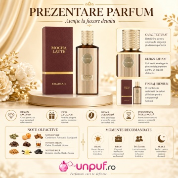 Parfum Mocha Latte Extrait de Parfum 100ml, tip arăbesc, Damă - Img 3