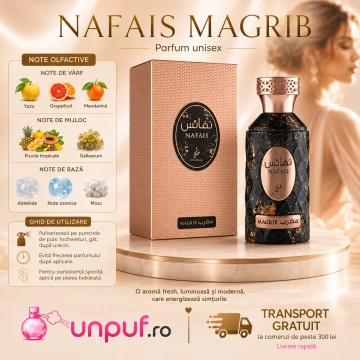Parfum Nafais Magrib Eau de Parfum 100ml, tip arăbesc, Unisex, Damă, Bărbat - Img 9