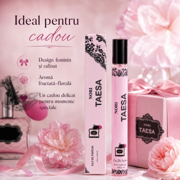 Parfum Nori Taesa 35 ml, Apă de Parfum Damă, Aromă Fructat Florală Dulce, Format Compact, Note de Pară, Portocală, Măr Roșu, Litchi, Gardenie, Iasomie, Vanilie, Mosc și Ciocolată - Img 6