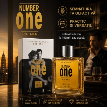 Parfum Number One, Apă de Toaletă Bărbat, 100 ml - Img 7