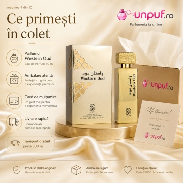 Parfum Nylaa Western Oud 75 ml, parfum arăbesc, edp, Unisex, Damă, Bărbat - Img 7