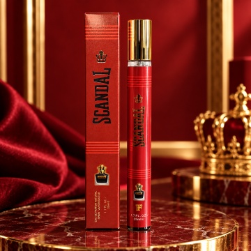Parfum pentru barbati Scandal V.V. Love, Apa de Parfum, 35 ml, aroma aromatica vanilata lemnoasa, nucsoara, boabe de tonka si lemn de santal
