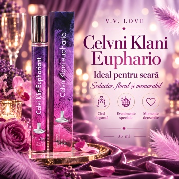 Parfum pentru femei Miss Doi V.V. Love, 35 ml, aroma florala lemnoasa, mandarina, clementina, iasomie, lemn de chihlimbar, patchouli, cedru si note lemnoase - Img 6