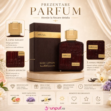 Parfum Ramz Gold Lattafa 100 ml, Apă De Parfum, Unisex - Img 3